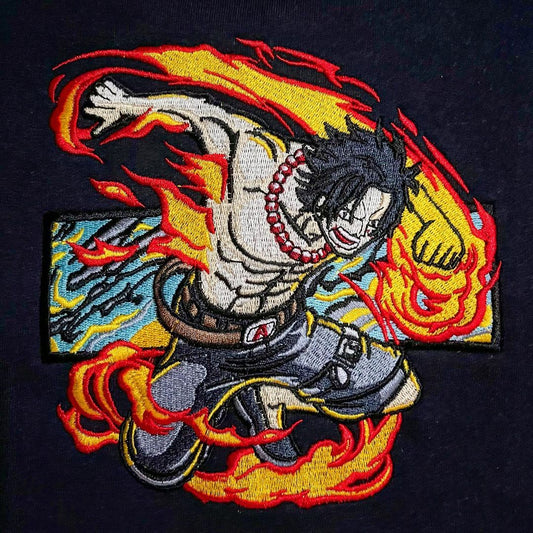 Portgas D. Ace Embroidery (One Piece)
