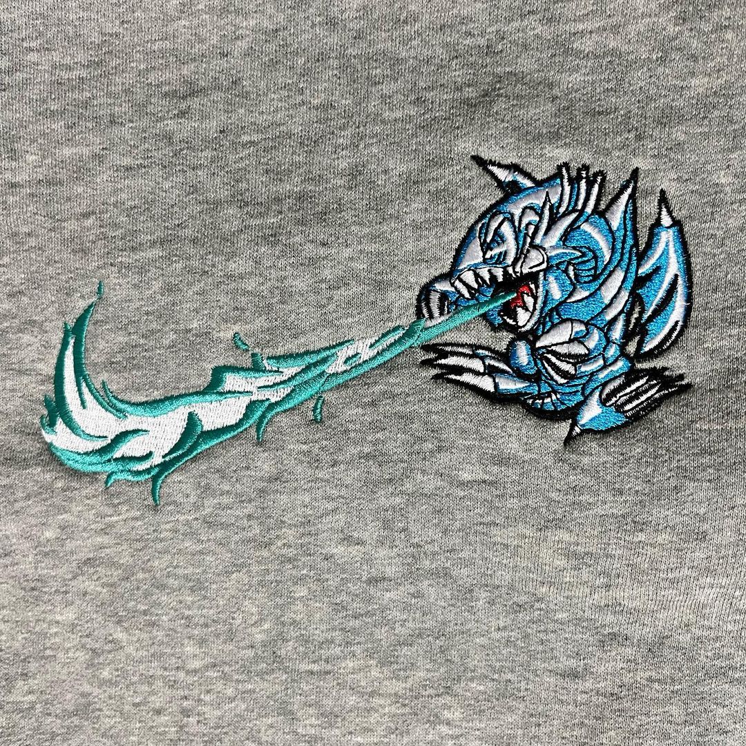 Blue Dragon Embroidery