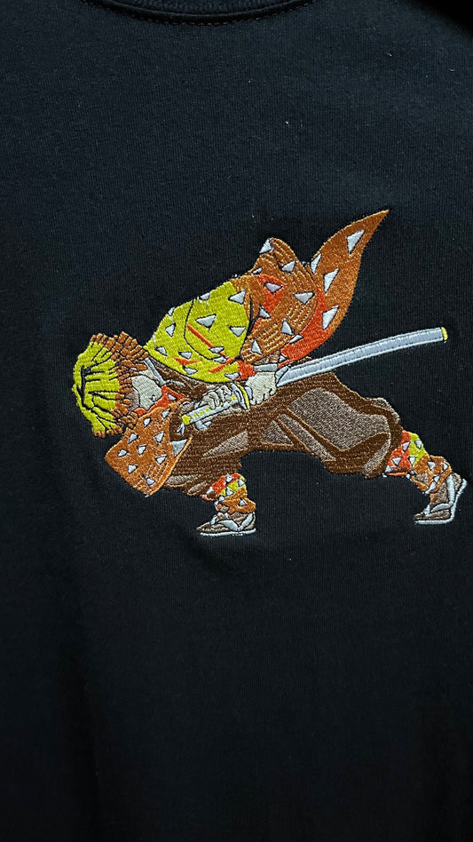 Zenitsu Embroidery (Demon Slayer)