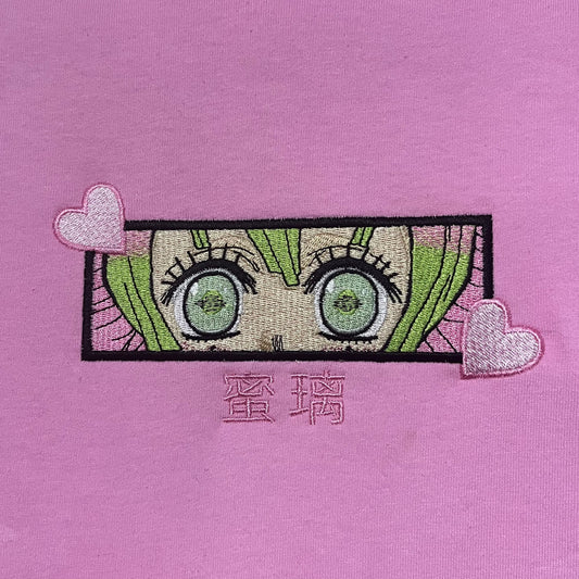 Mitsuri Kanroji Eyes Embroidery (Demon Slayer)