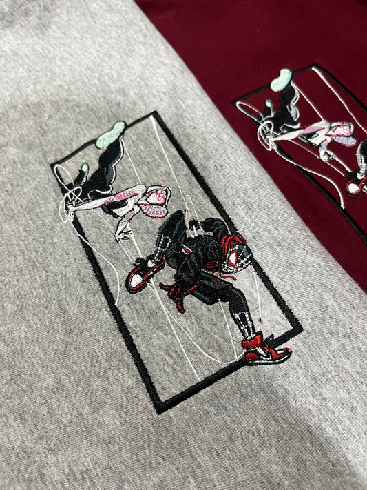 Spiderman: Myles Morales and Gwen Embroidery (Comic)