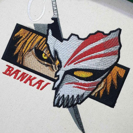 Ichigo Bankai Eyes Embroidery