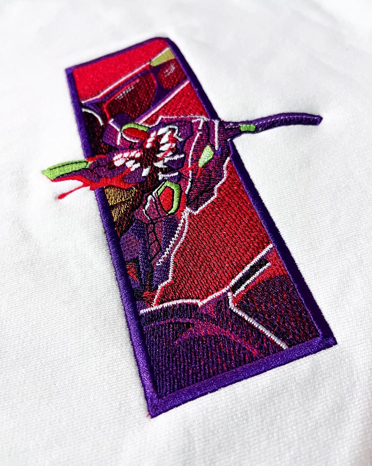 Eva 01 Embroidery (Evangelion)