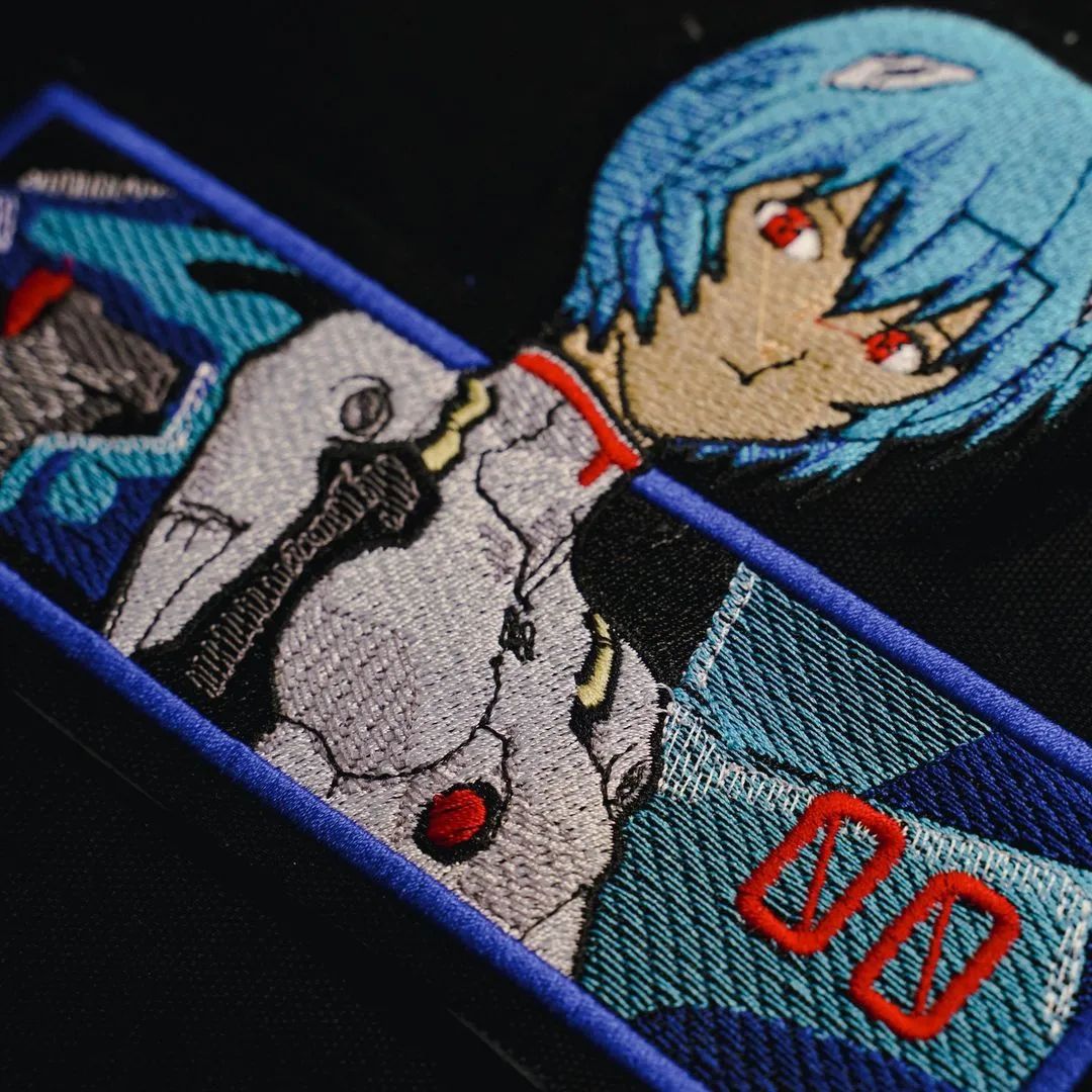 Rei Ayanami Embroidery (Evangelion)
